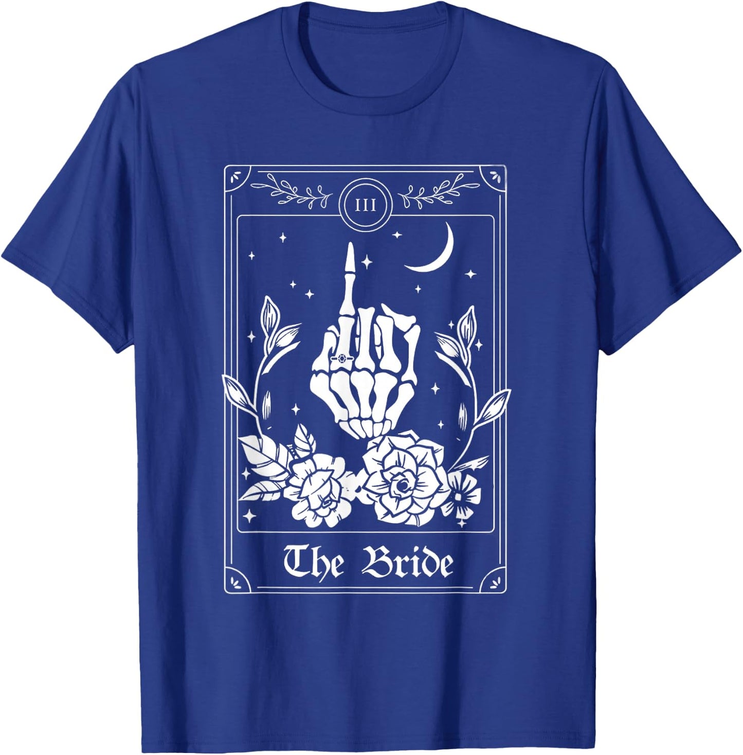Wedding Tarot Card The Bride Halloween Bachelorette Matching T-Shirt - T-Shirt | Royal