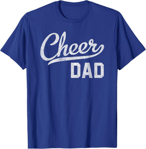 Cheer Dad Proud Cheerleading Dad Gift Small T-Shirt - T-Shirt | Royal