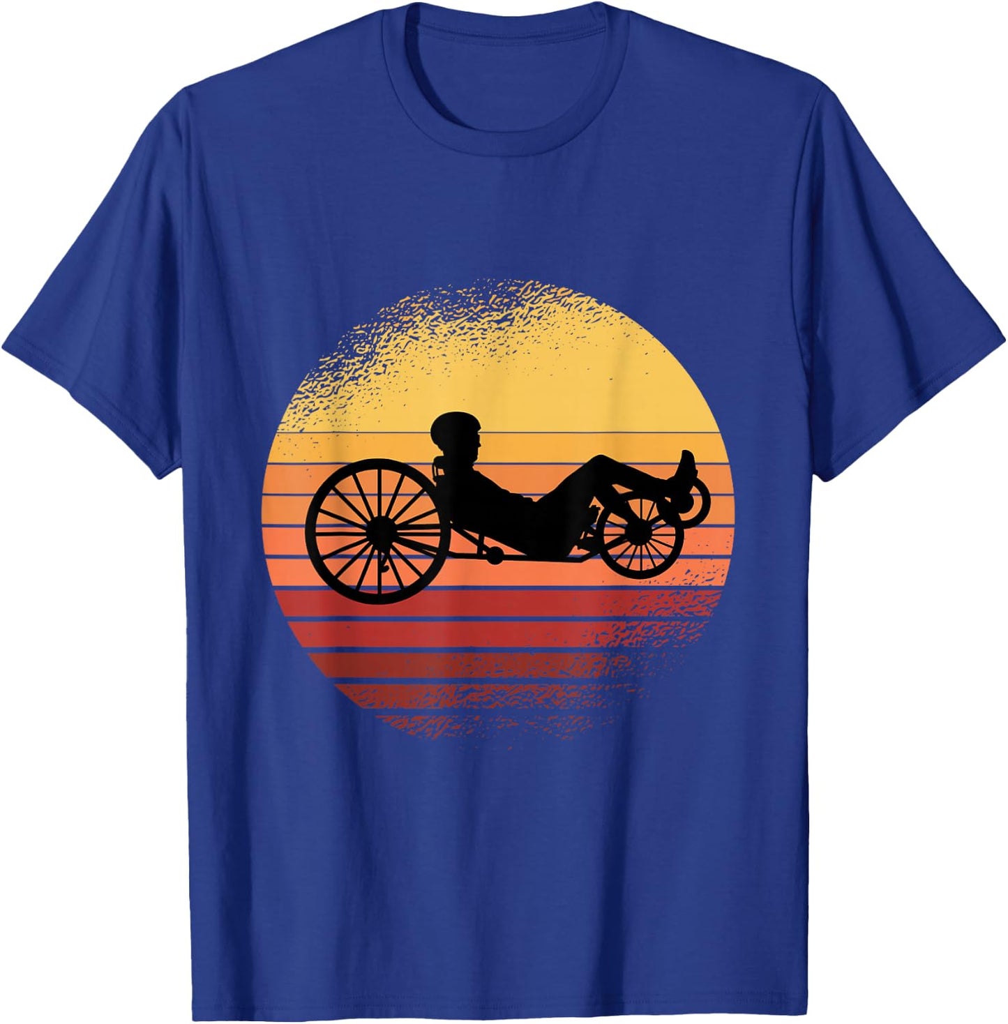 Cool Bike Sport for Recumbent Bikers T-Shirt - T-Shirt | Royal