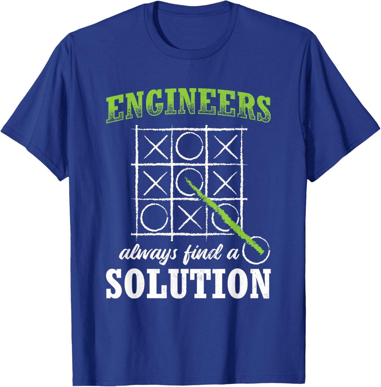 Engineering Student Engineer Engineers Always Find A Solution Engineering Engineer ,Black,Small T-Shirt - T-Shirt | Royal