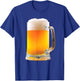 Beer Drinking Lovers Picture Cold Beer Mug Men Women T-Shirt - T-Shirt | Royal