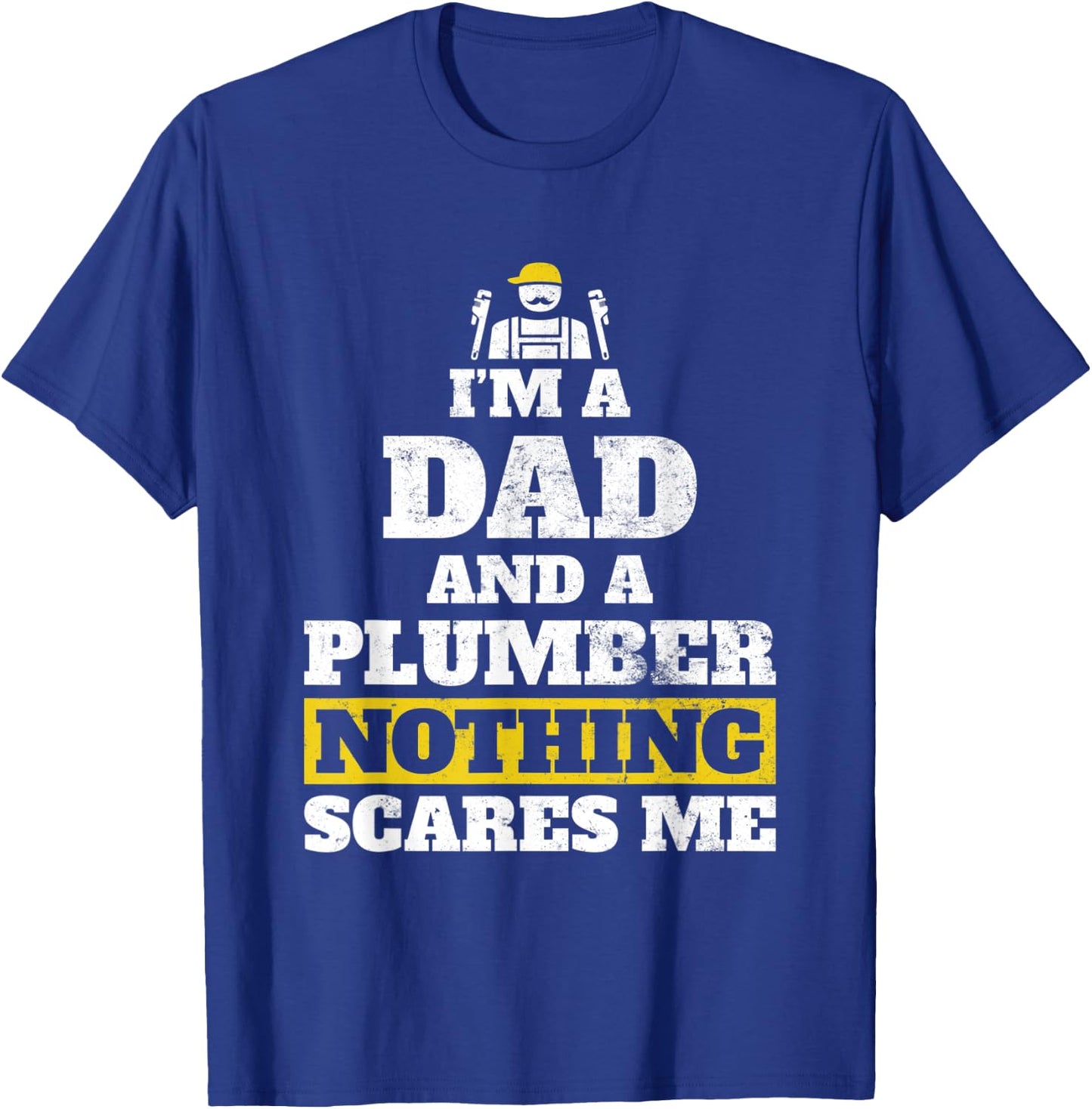 Funny Plumbing Shirt for Dad Plumbing Shirt T-Shirt - T-Shirt | Royal