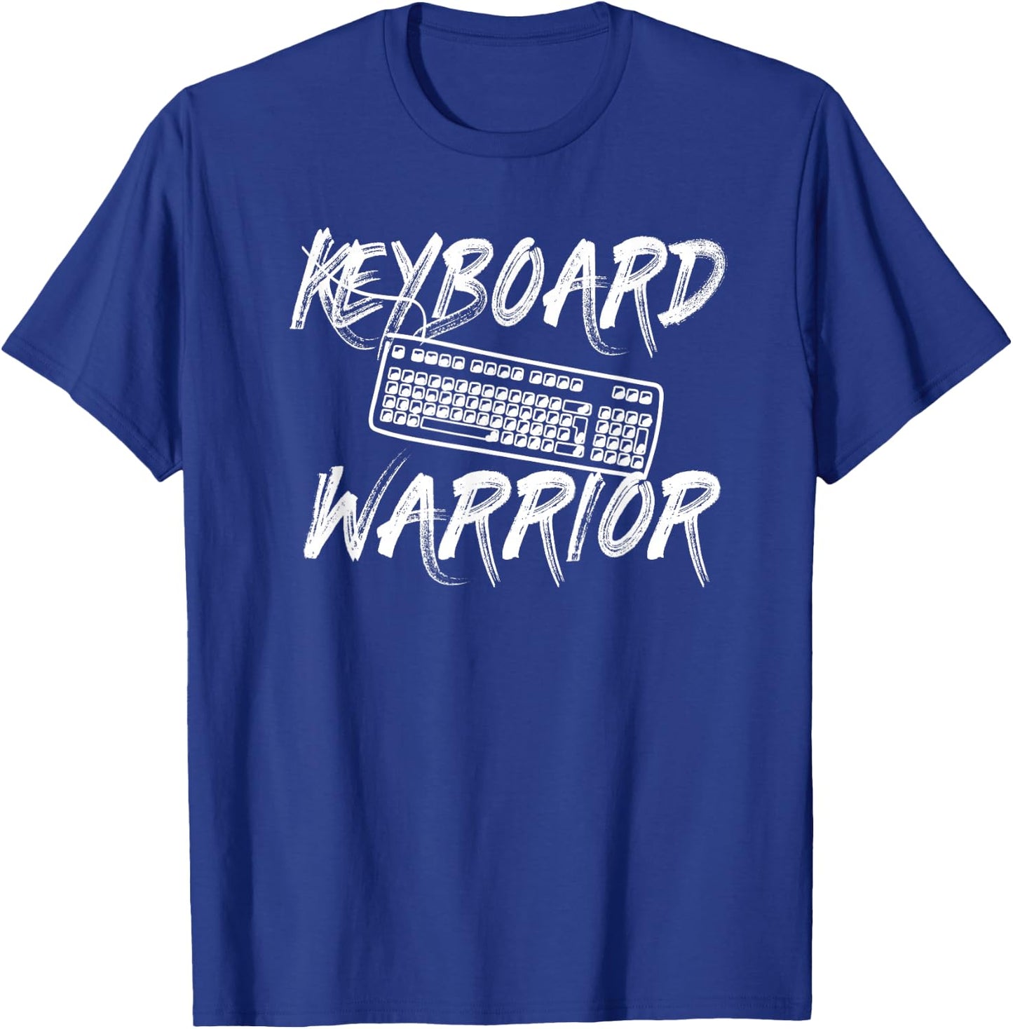 Keyboard Warrior | Computer Technician Shirt T-Shirt - T-Shirt | Royal
