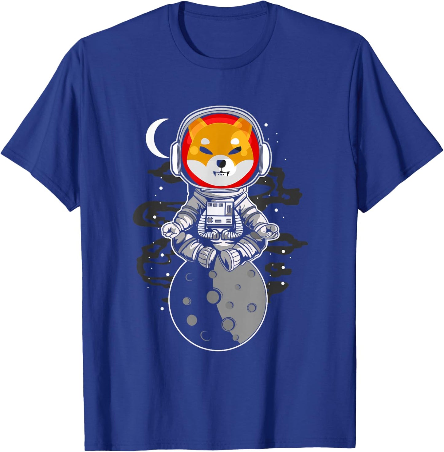 Shiba Inu Spacesuit Moon Shib Army Crypto Token Coin T-Shirt - T-Shirt | Royal