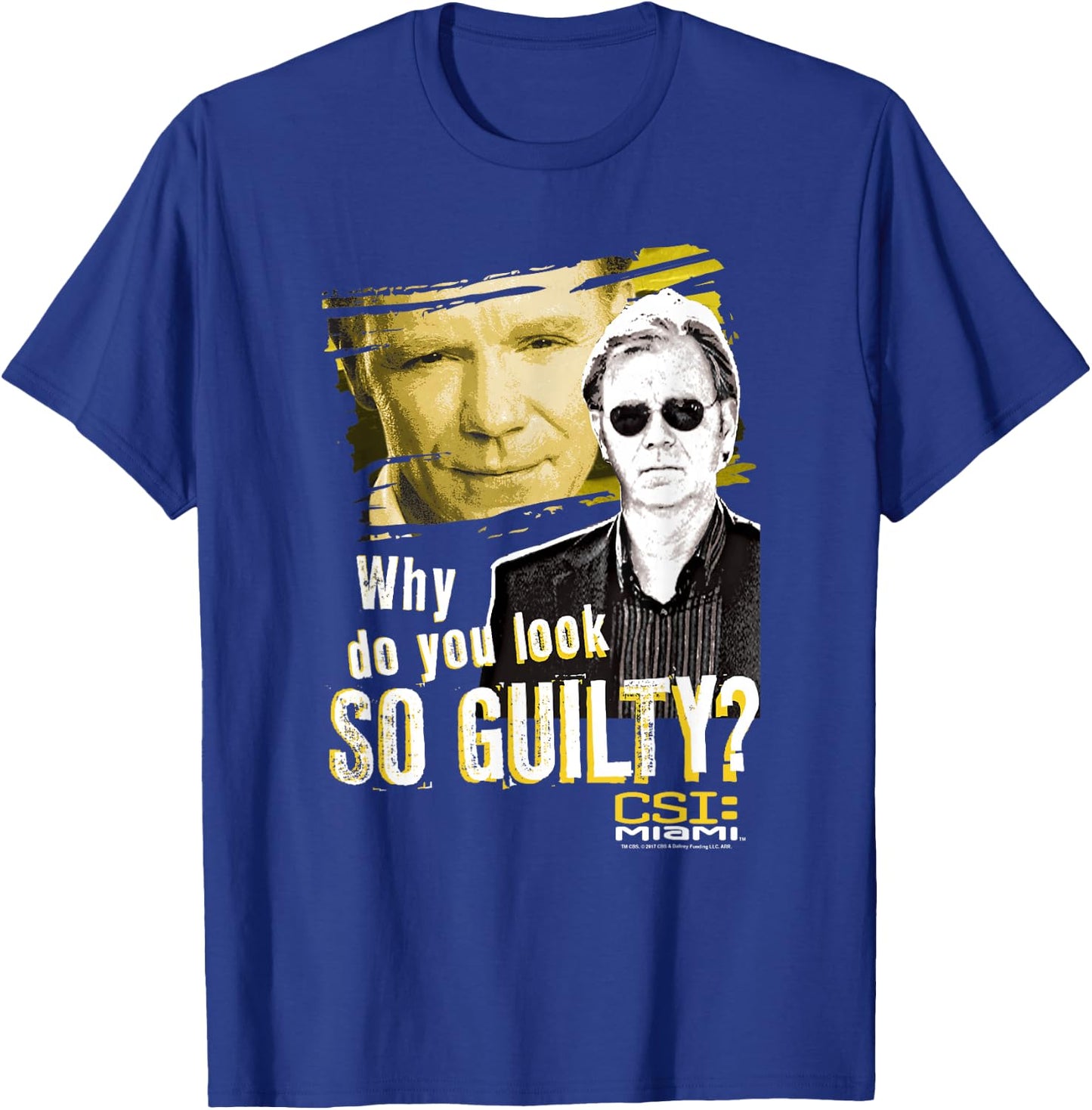 CSI: Miami So Guilty T-Shirt - T-Shirt | Royal