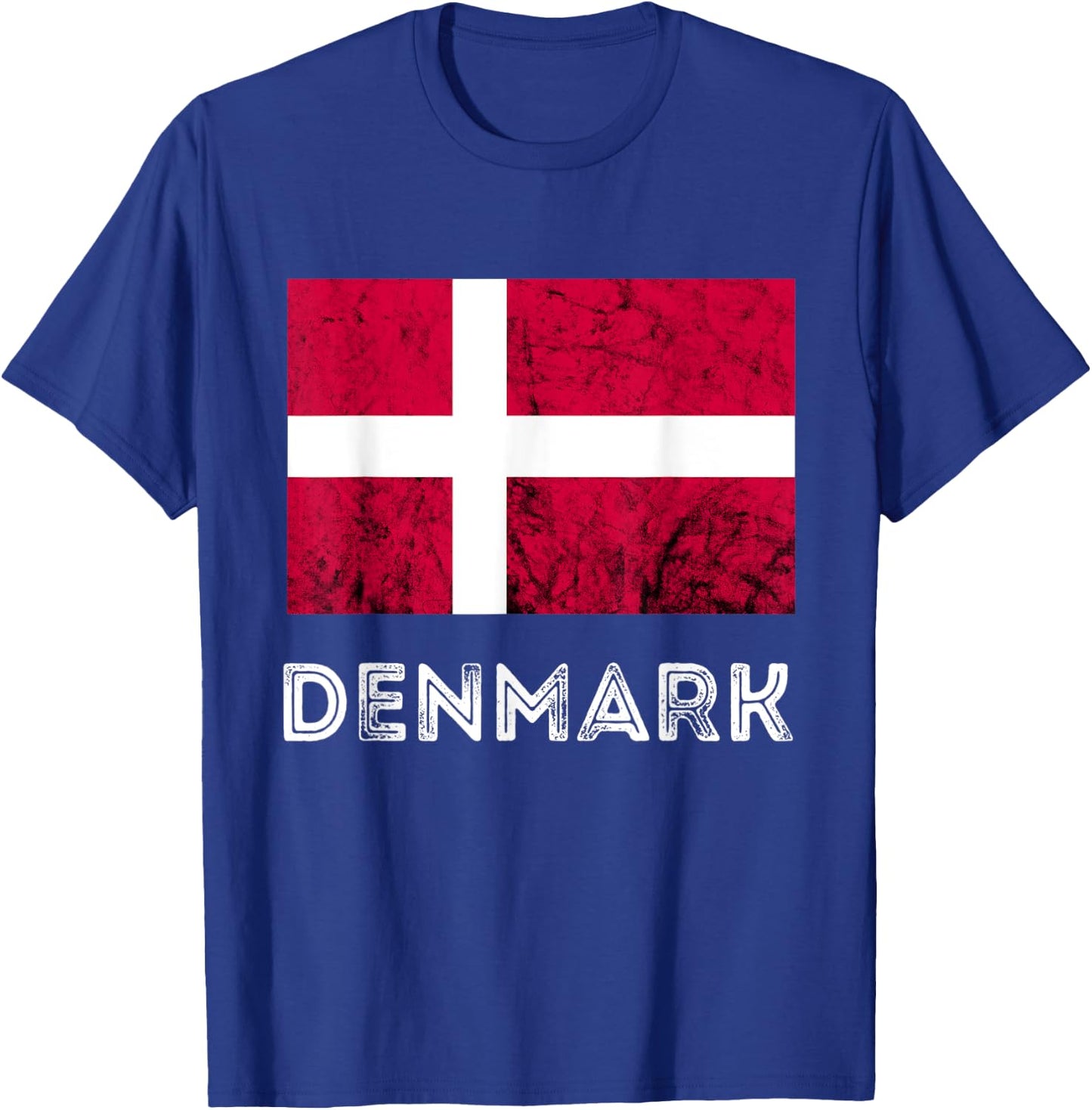 Denmark Dannebrog Danish Flag Dansk Roots Danish Pride T-Shirt - T-Shirt | Royal