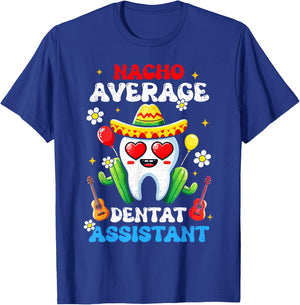 Cinco De Mayo Mexican Dentist Groovy Dental Tooth Fiesta 5th T-Shirt - T-Shirt | Royal