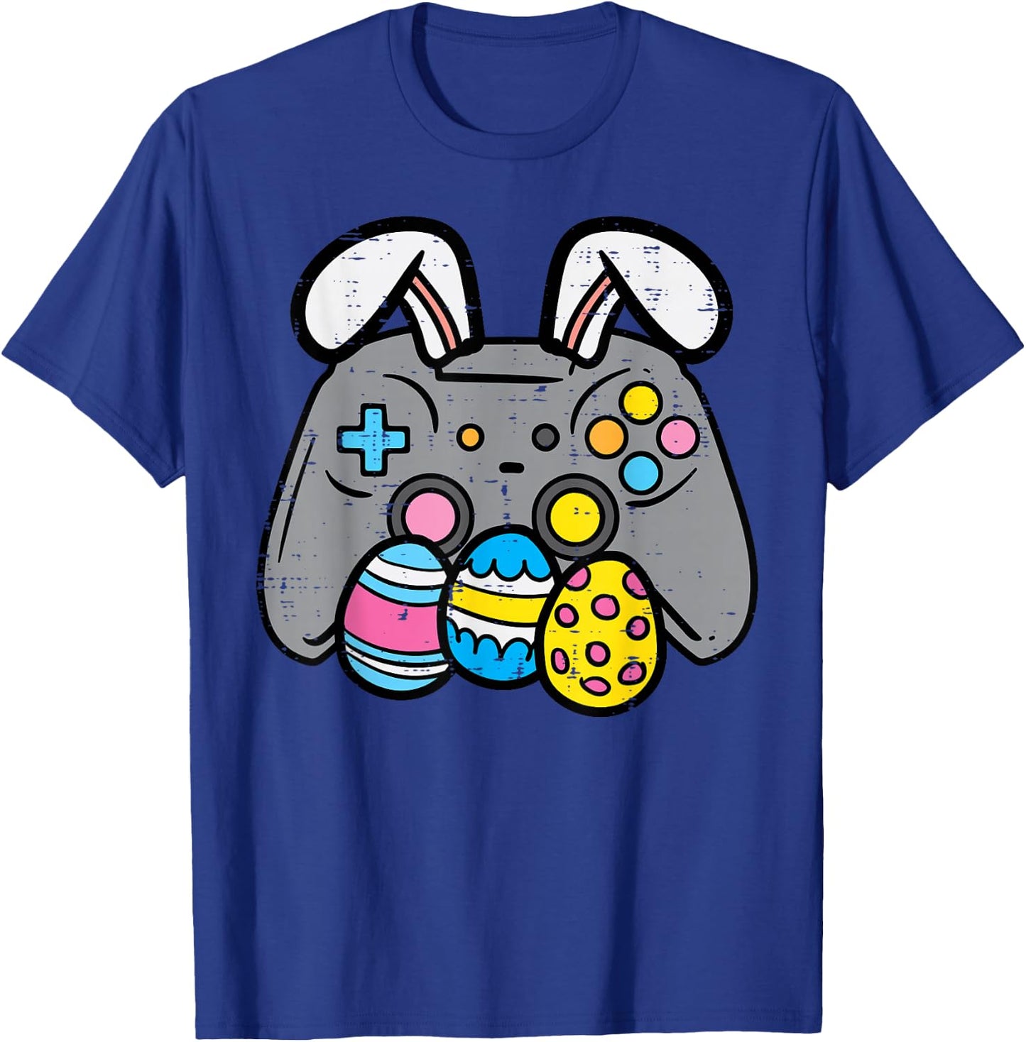 Easter Video Game Bunny Eggs Gaming Gamer Boys Men Teen Kids Small T-Shirt - T-Shirt | Royal