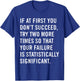 If At First You Don't Succeed Funny Science Teacher T-Shirt - T-Shirt | Royal