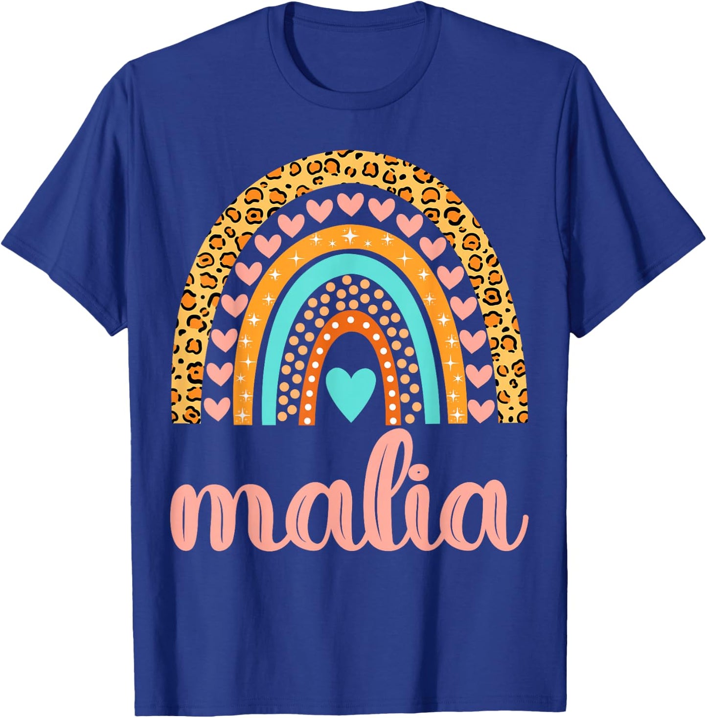 Malia Malia Name Birthday Shirt Gift T-Shirt - T-Shirt | Royal