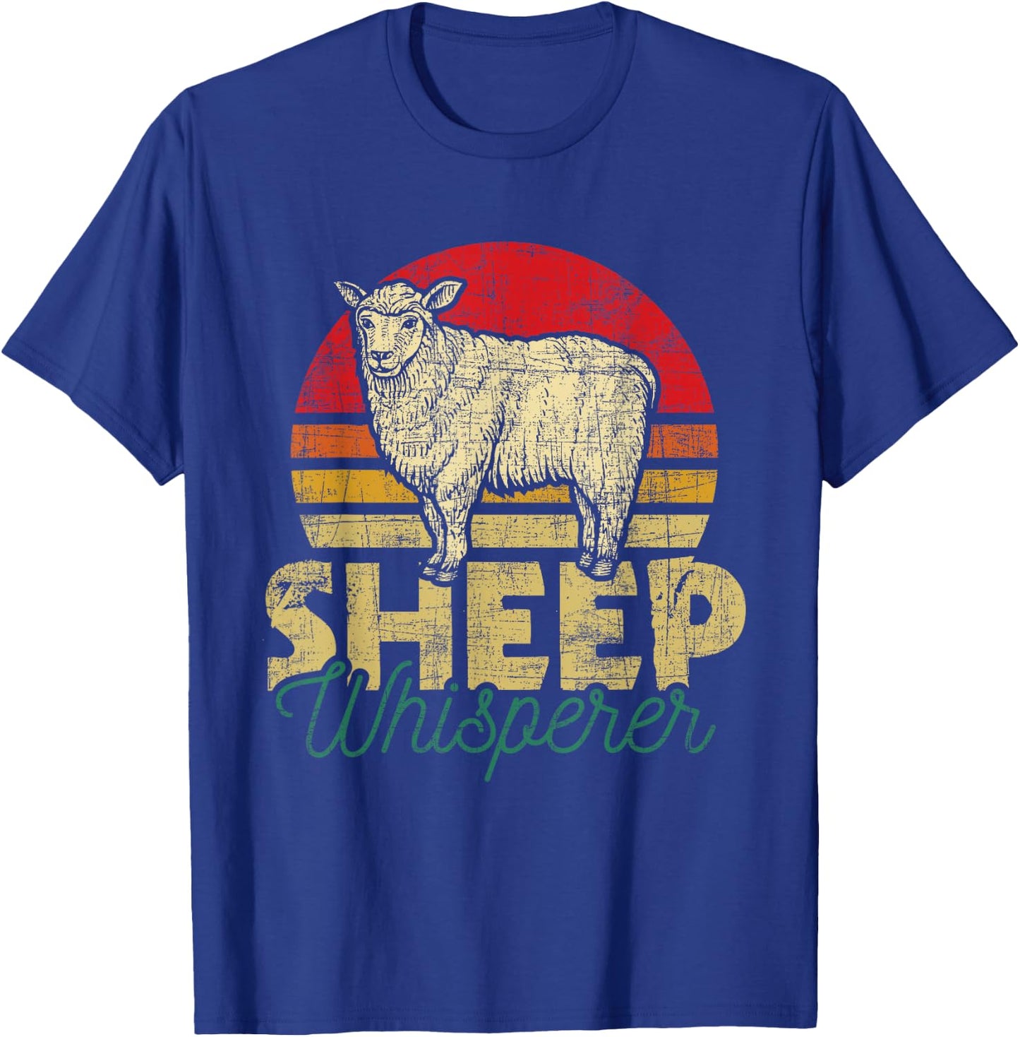 Sheep Whisperer - Flock Herd Farmer Homestead T-Shirt - T-Shirt | Royal