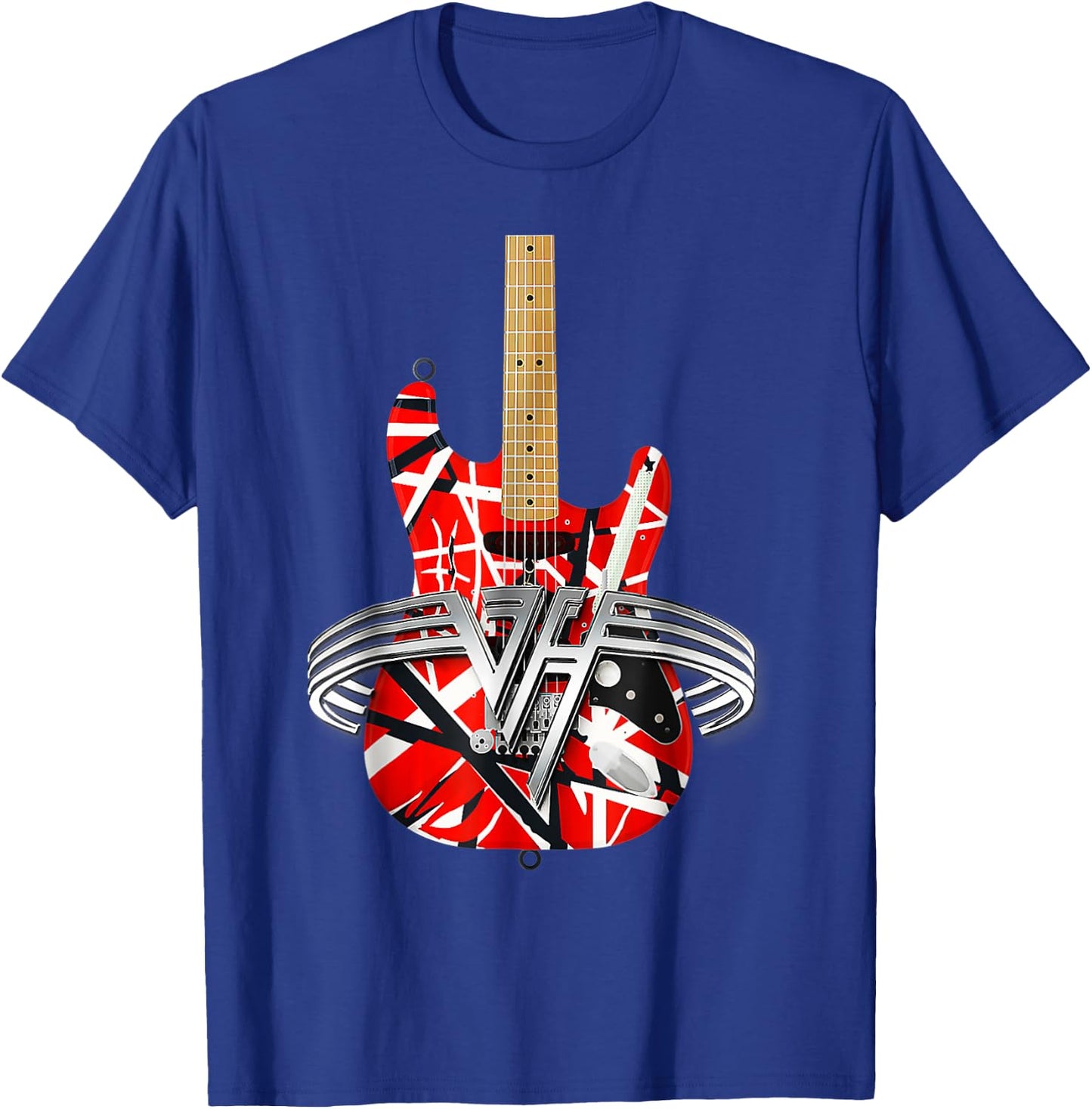 Vintage Classic Rock Red Guitar Lovers Gifts Women T-Shirt - T-Shirt | Royal