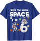 Outer Space Astronaut Planets Six Year Old 6th Birthday Kids T-Shirt - T-Shirt | Royal