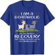 I Am A Goataholic On The Road To Recovery T-Shirt - T-Shirt | Royal