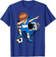 Dabbing Soccer Boy - Honduras Jersey Honduran Football Fans T-Shirt - T-Shirt | Royal