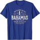 The Bahamas Vintage Style Retro Bahamas T-Shirt - T-Shirt | Royal