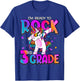 I'm Ready To Rock 3rd Grade Unicorn Back To School Girls T-Shirt - T-Shirt | Royal