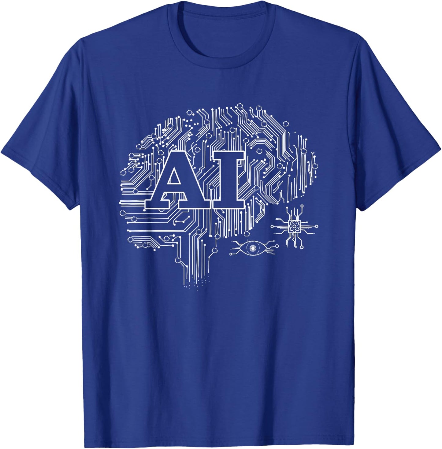 Ai Artificial Intelligence - Machine Learning T-Shirt - T-Shirt | Royal