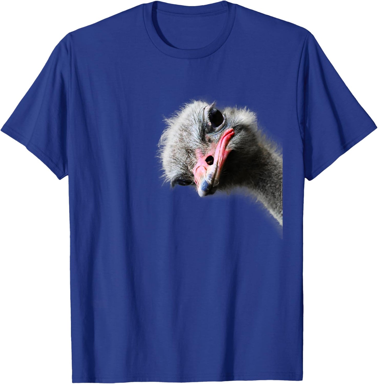 Dibble Dabble Designs Funny Ostrich Lovers and Emu Lovers , Black T-Shirt - T-Shirt | Royal