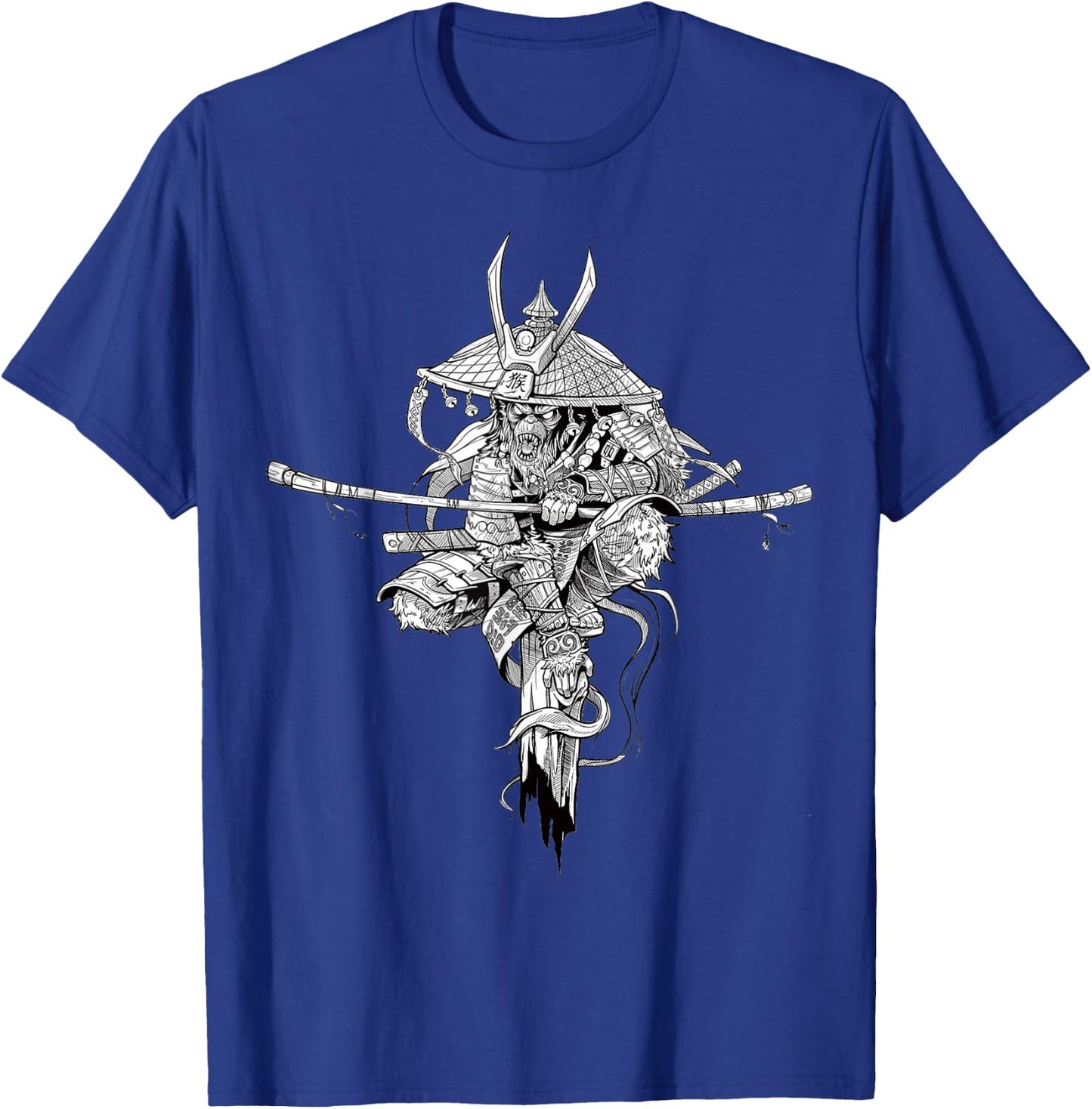 Funny Monkey King Chinese Characters Letters Gift T-Shirt - T-Shirt | Royal