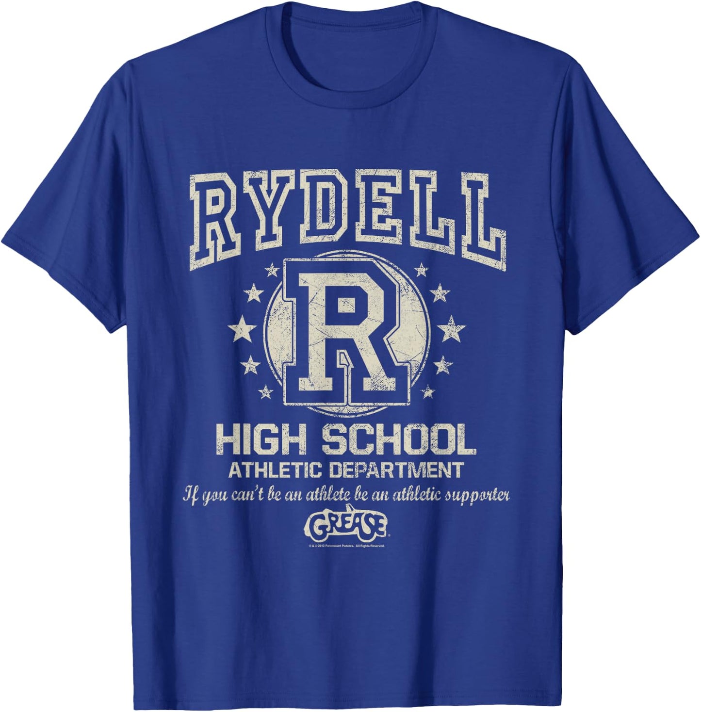 Grease Rydell High T-Shirt - T-Shirt | Royal