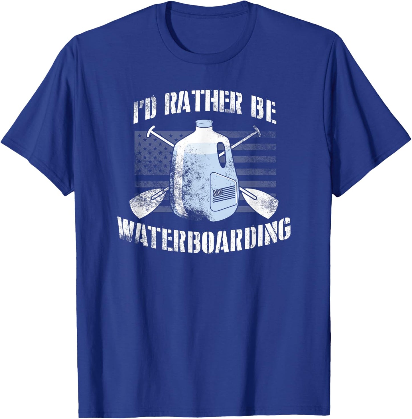 I’d Rather Be Waterboarding T-Shirt - T-Shirt | Royal