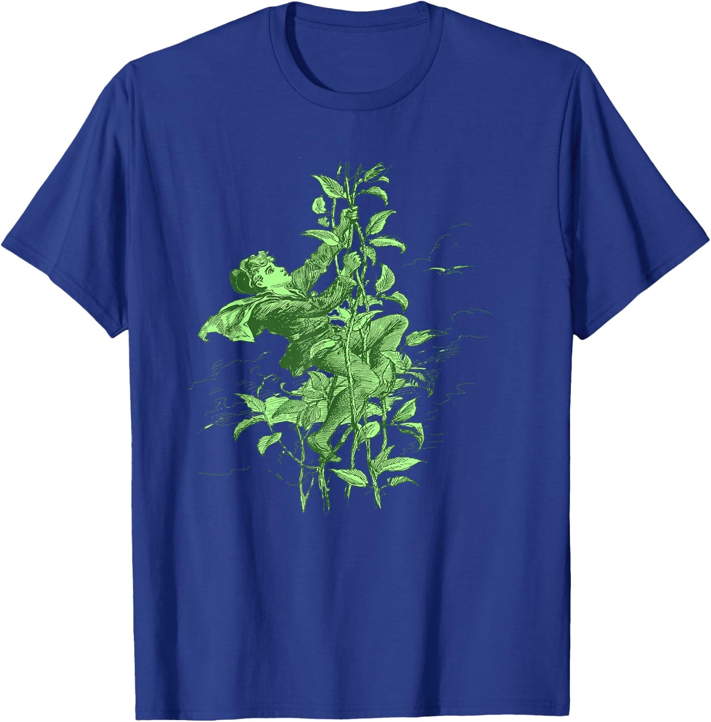 Jack and The Beanstalk - Climbing T-Shirt - T-Shirt | Royal
