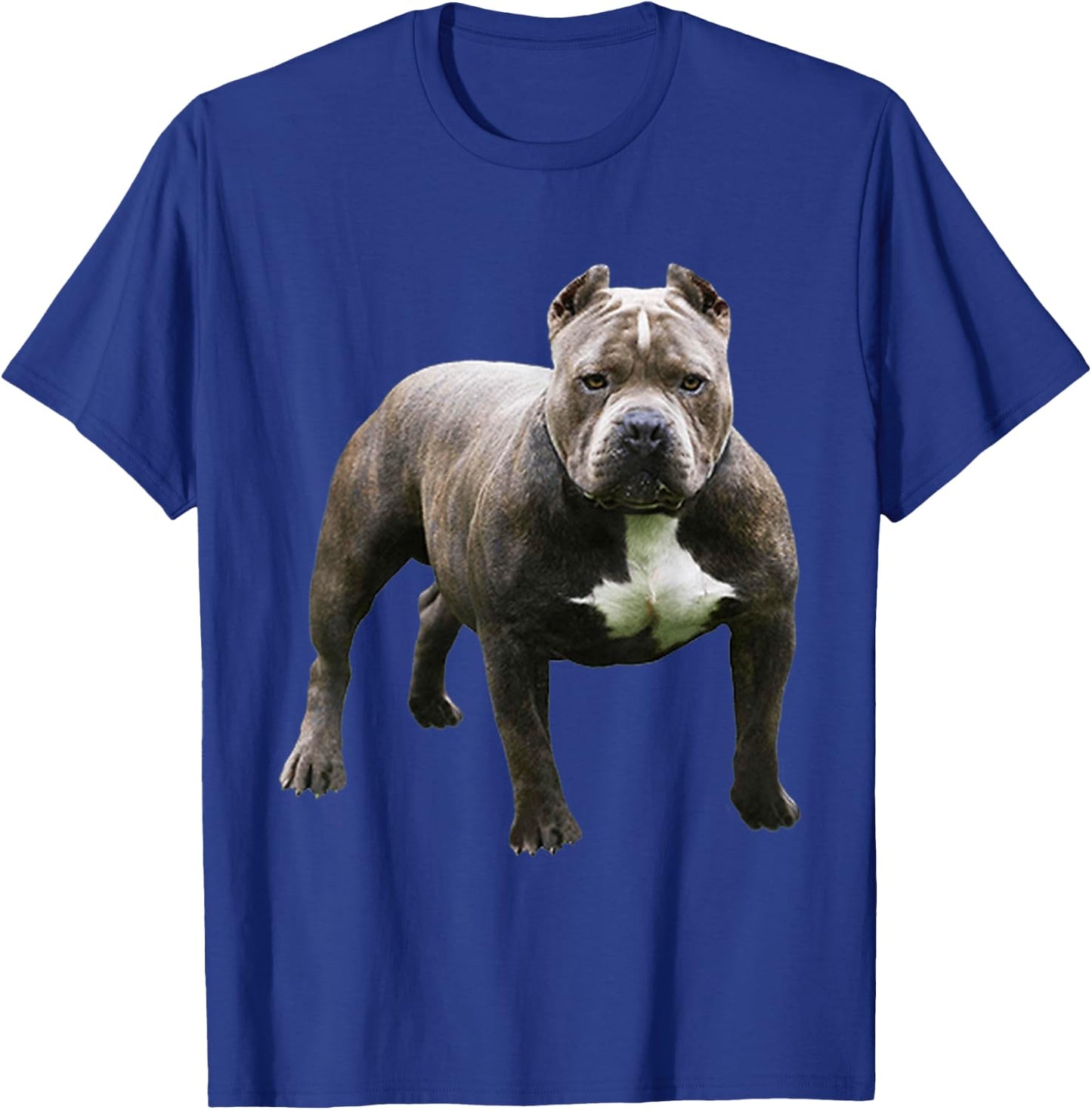 Angry Pitbull Pit Bull T-Shirt - T-Shirt | Royal