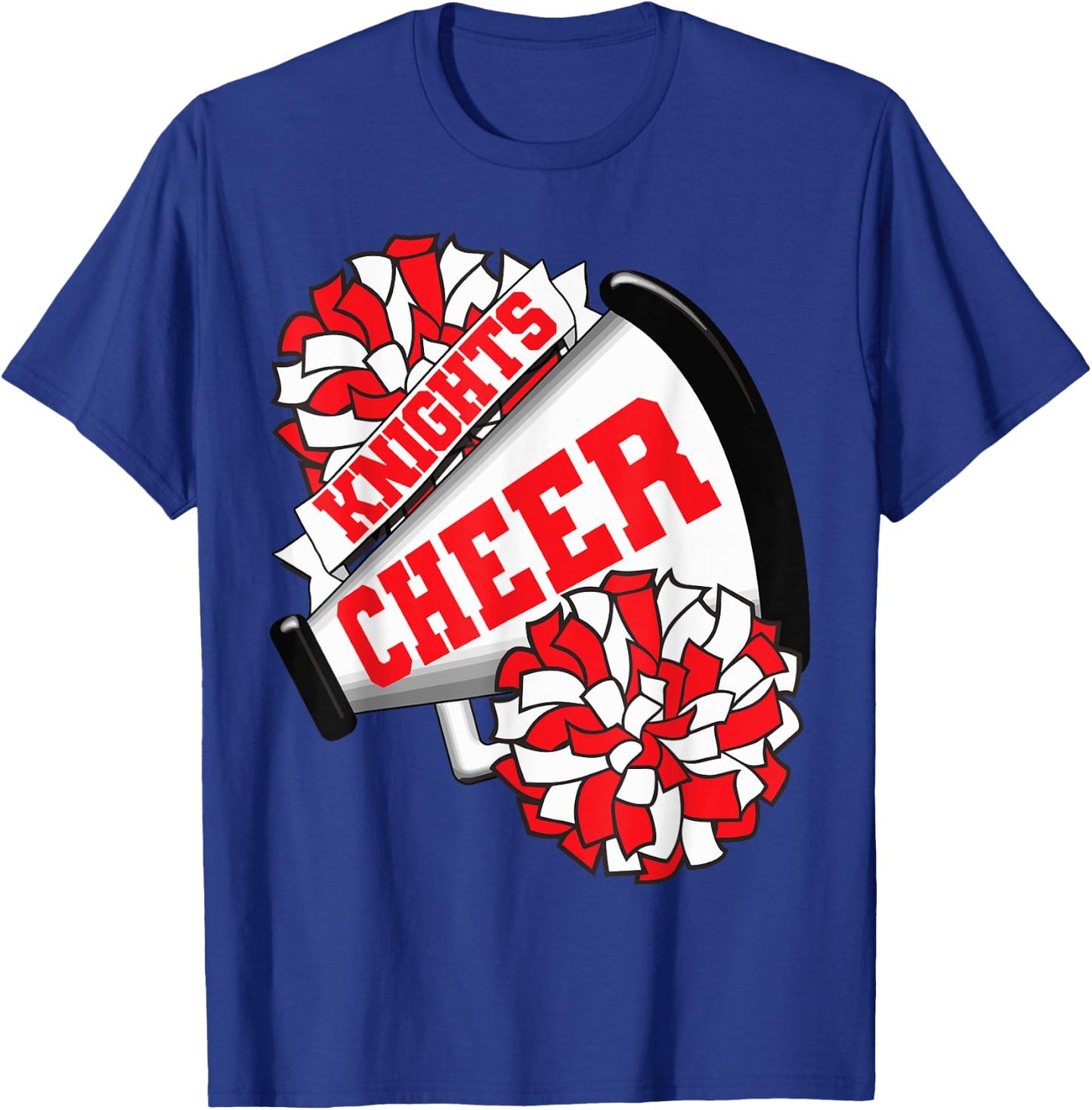 Knights Cheer Back To School Cheerleading Spirit R T-Shirt - T-Shirt | Royal