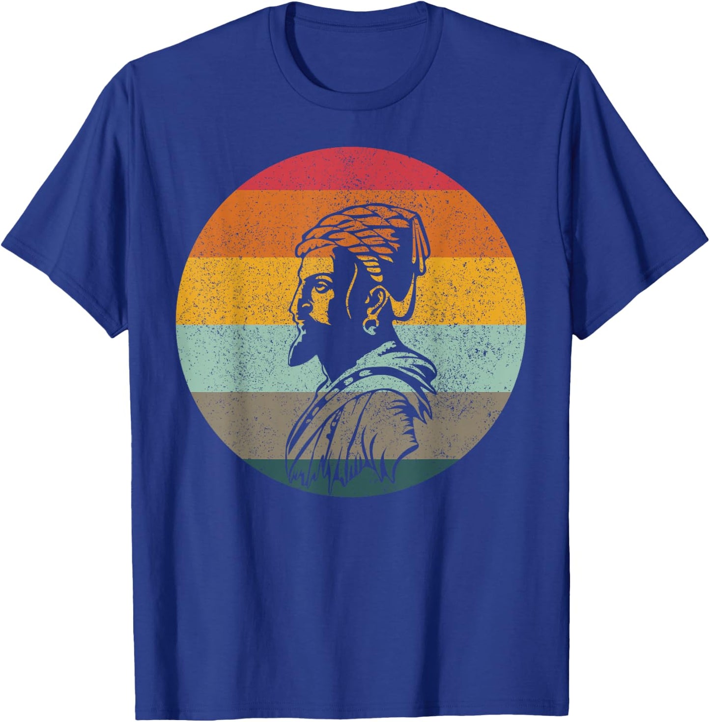 Swag Swami Chatrapati Shivaji Maharaj Vintage Style T-Shirt - T-Shirt | Royal