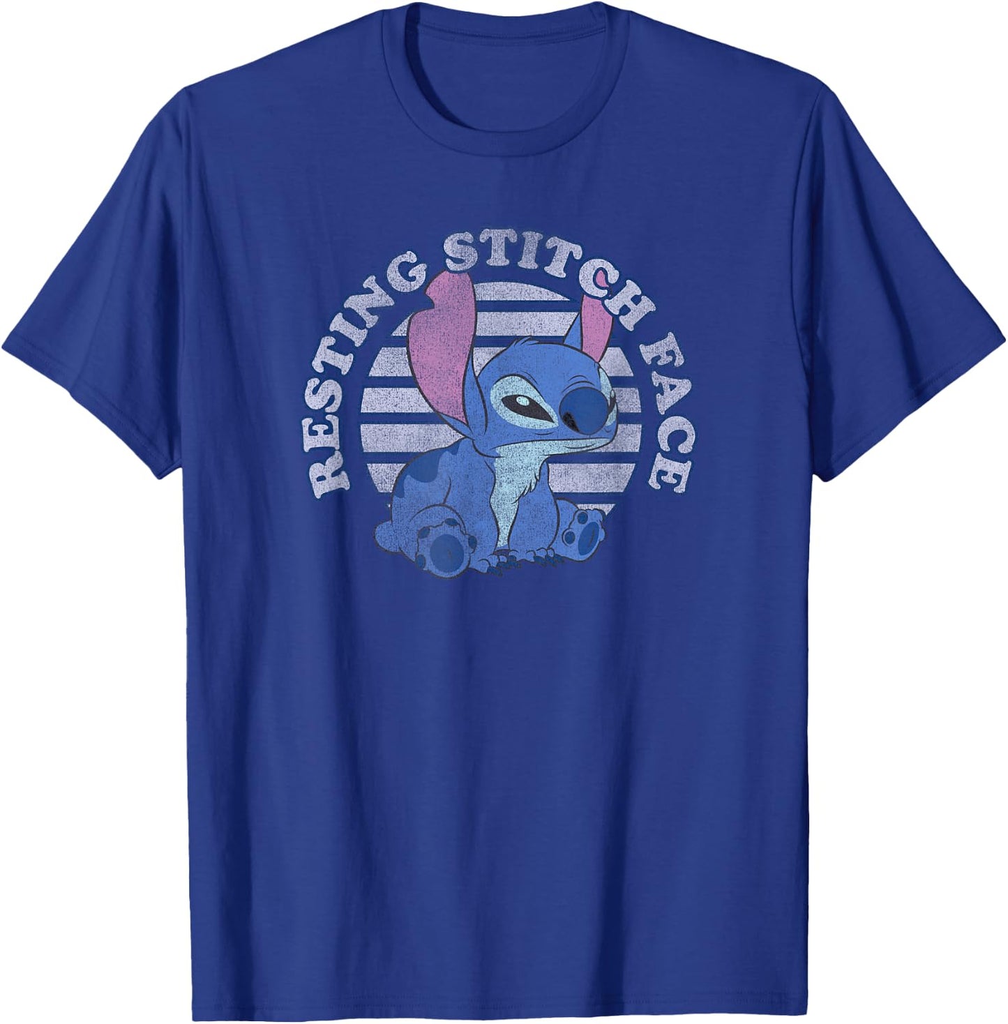 Disney Lilo & Stitch Resting Stitch Face T-Shirt - T-Shirt | Royal