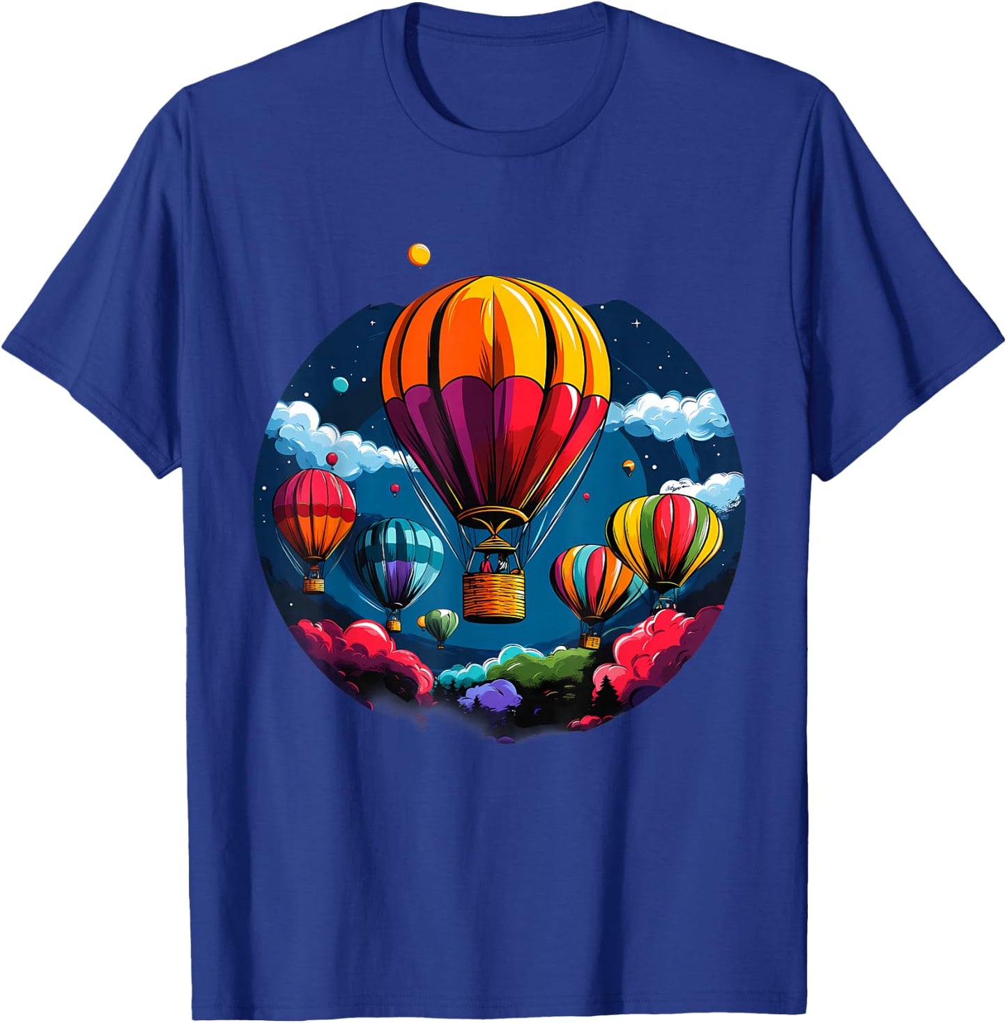 Hot Air Balloon Ride Festival Hot Air Ballooning T-Shirt - T-Shirt | Royal