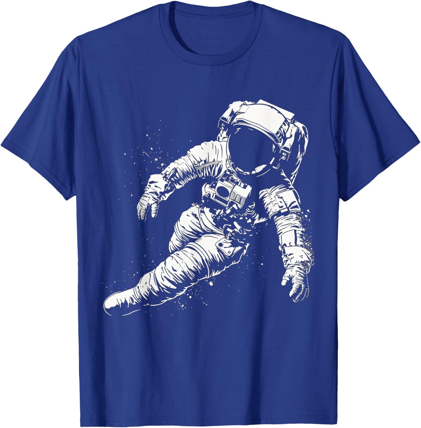 Astronaut Illustration Artwork Graphic Motif Astronaut T-Shirt - T-Shirt | Royal