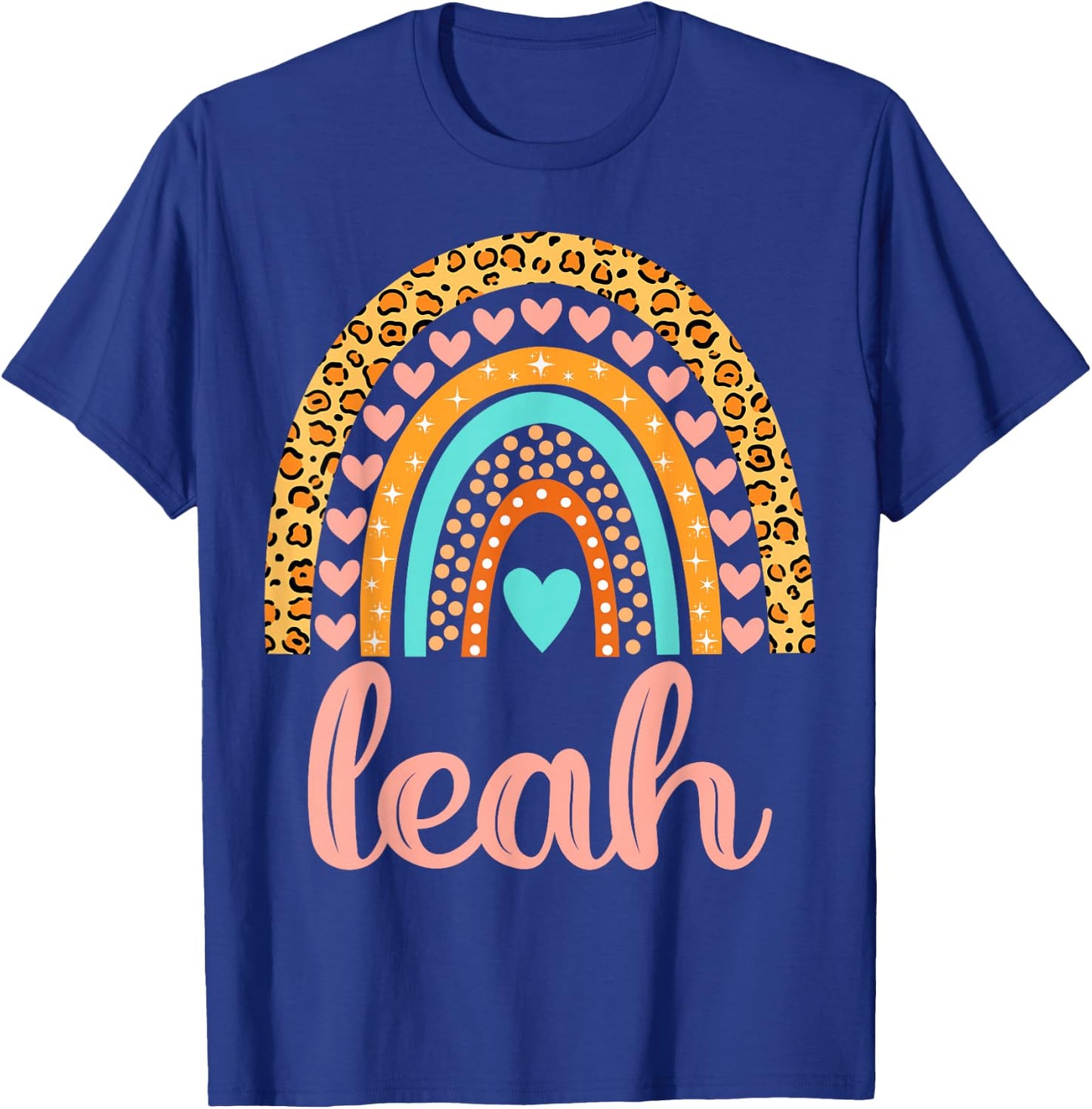 Leah Leah Name Birthday Shirt Gift T-Shirt - T-Shirt | Royal