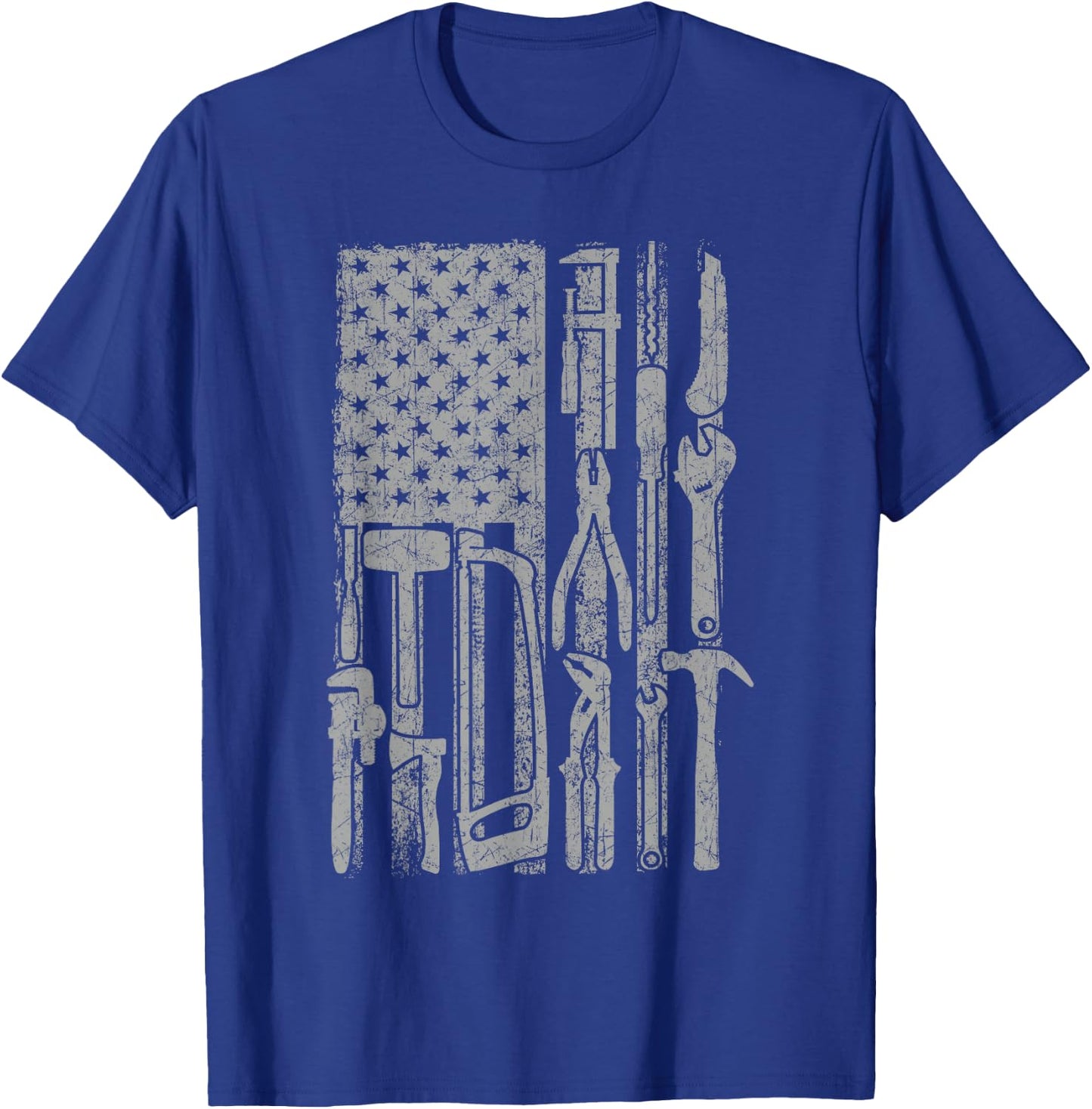 Funny Woodworker, Handyman, Carpenter, Repairman, Craftsman T-Shirt - T-Shirt | Royal