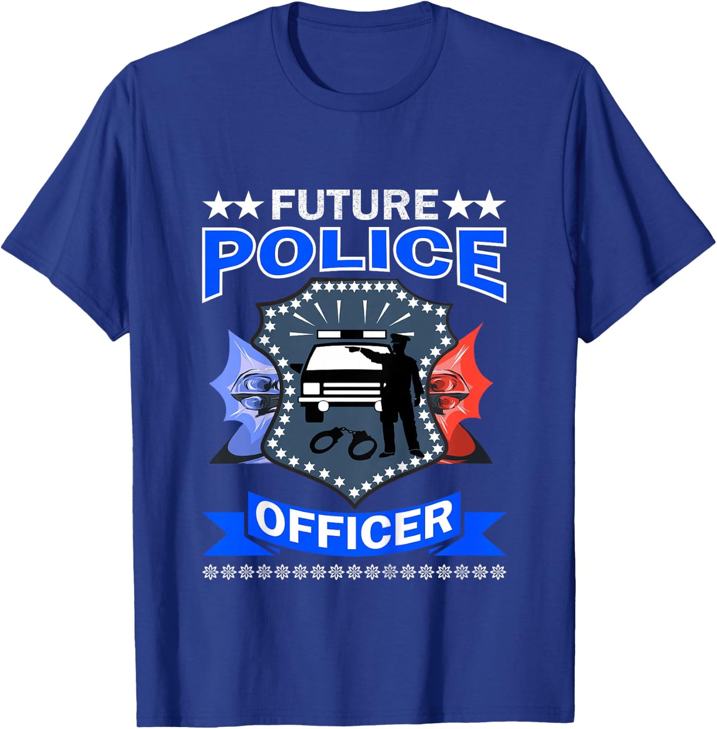 Future Police Officer Kids T-Shirt - T-Shirt | Royal
