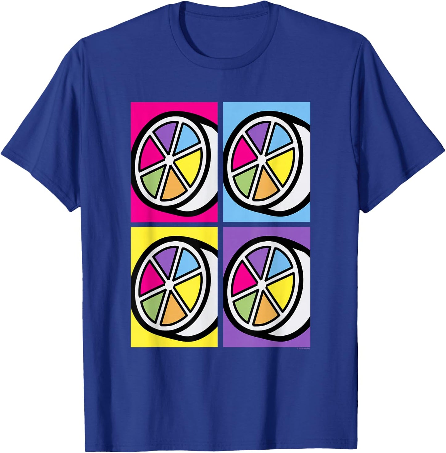 Trivial Pursuit Pop Art Pie with Wedges T-Shirt - T-Shirt | Royal