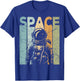 Space Vintage Outer Space Retro Space Nerd T-Shirt - T-Shirt | Royal
