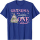 Grandma in a Winter Onederland Birthday Girl Christmas Tree T-Shirt - T-Shirt | Royal