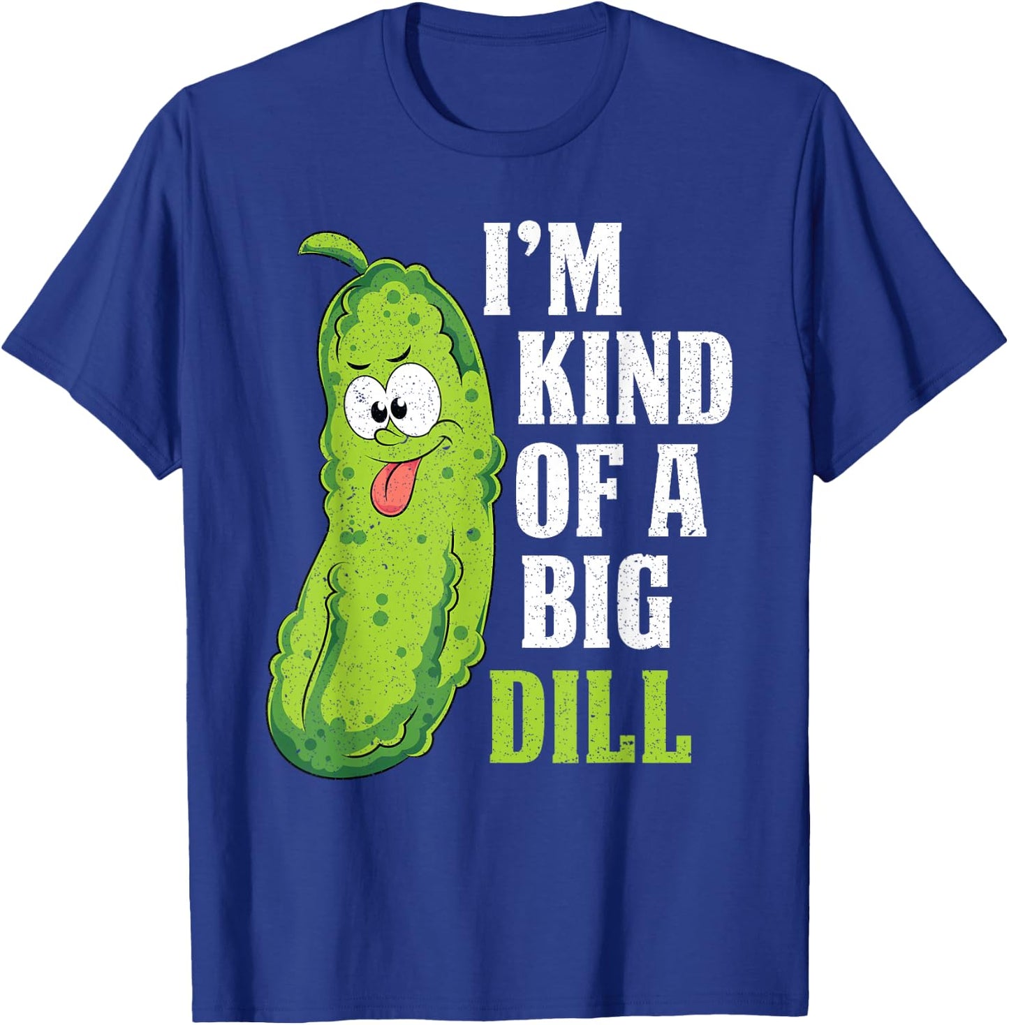 Cucumber Lovers Dill Cucumber Pickle Funny Cucumber T-Shirt - T-Shirt | Royal