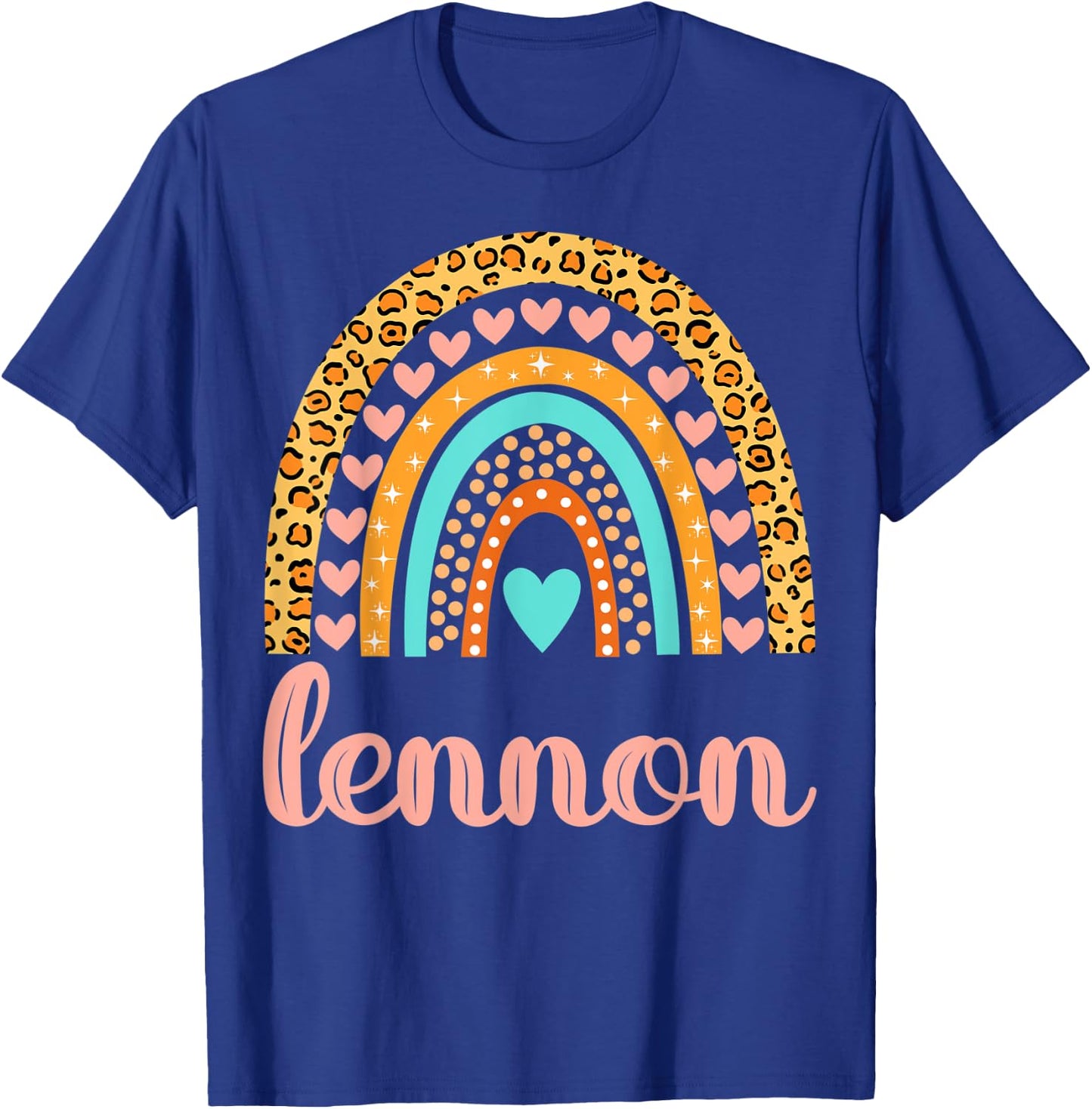 Lennon Lennon Name Birthday Shirt Gift T-Shirt - T-Shirt | Royal