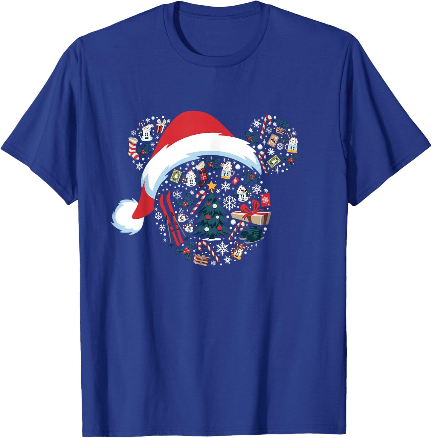 Disney Mickey Mouse Icon Winter Lodge T-Shirt - T-Shirt | Royal