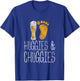 Huggies and Chuggies T-Shirt - T-Shirt | Royal