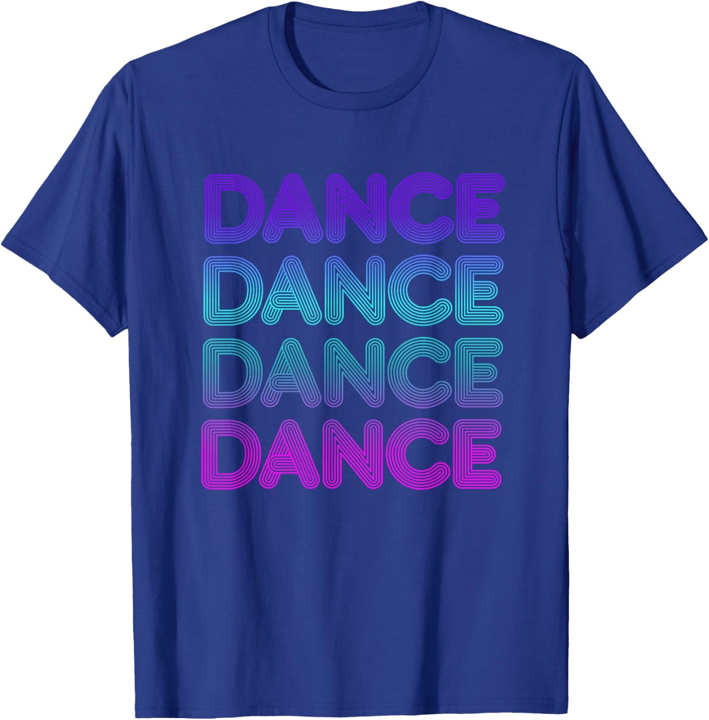 Retro Dance for Dancers I Love Dancing Teens Kids T-Shirt - T-Shirt | Royal
