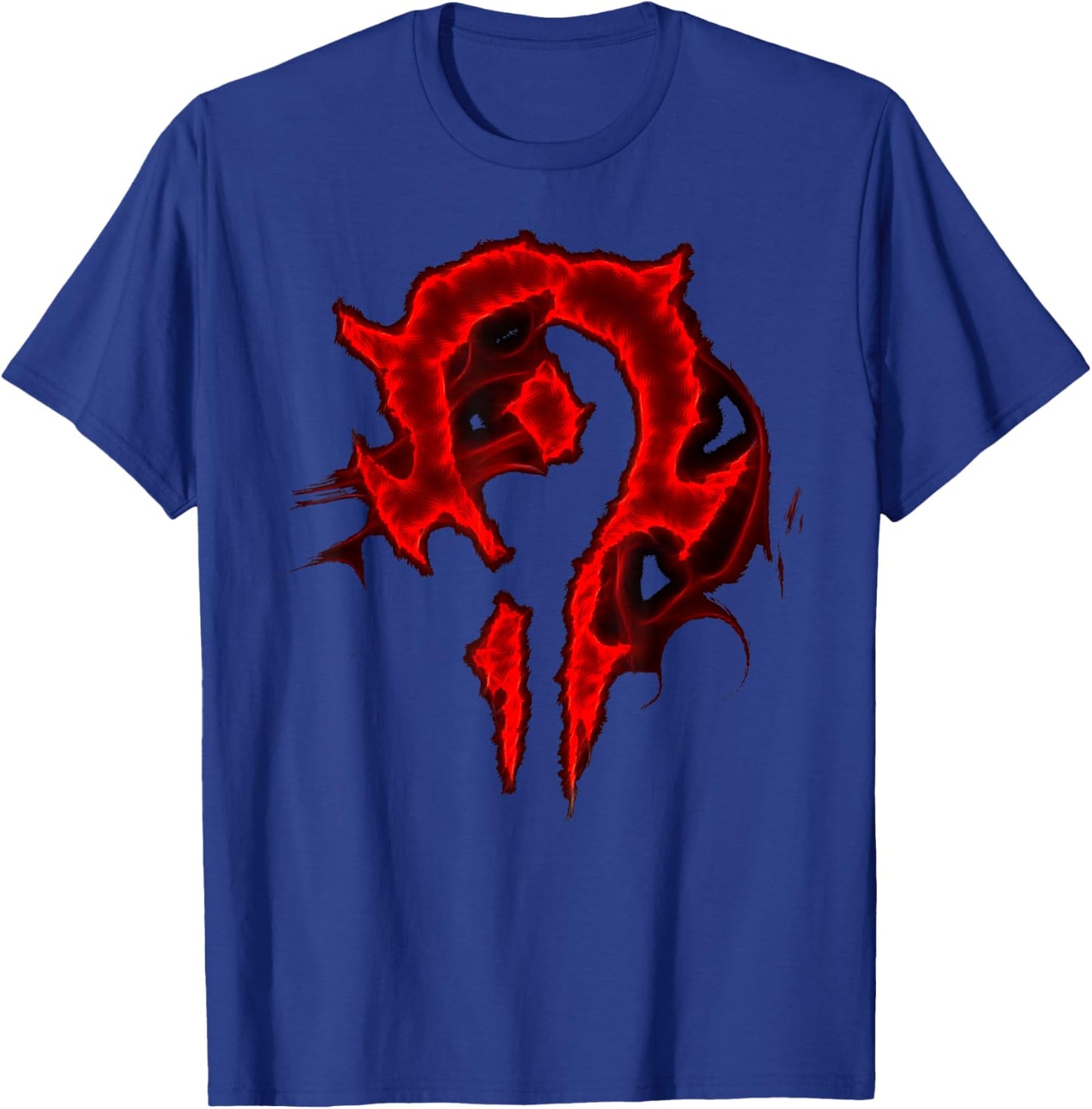 Warcraft Logo Alliance Saturated Majestic Fantasy Gamer T-Shirt - T-Shirt | Royal