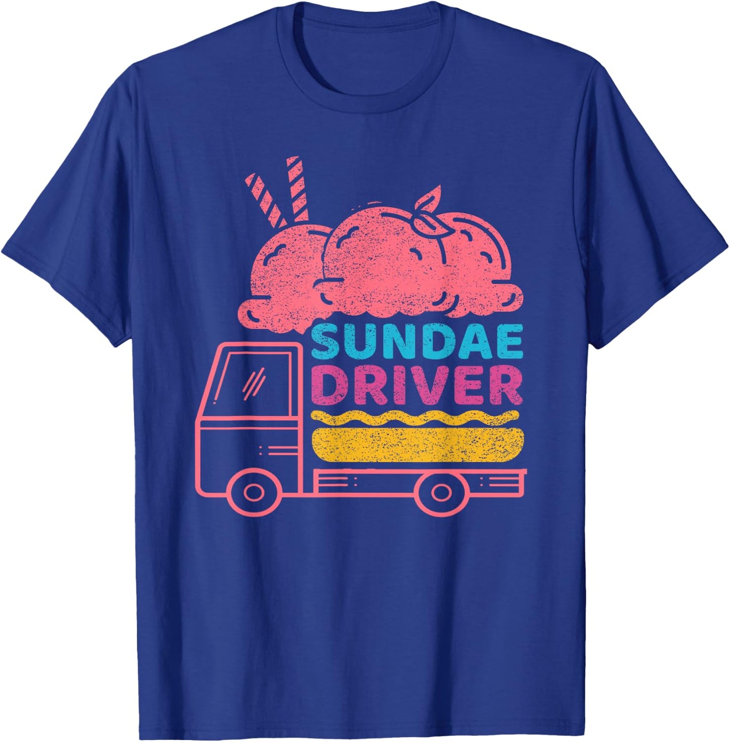 Sundae Driver Cannabis Marijuana Weed Strain T-Shirt - T-Shirt | Royal