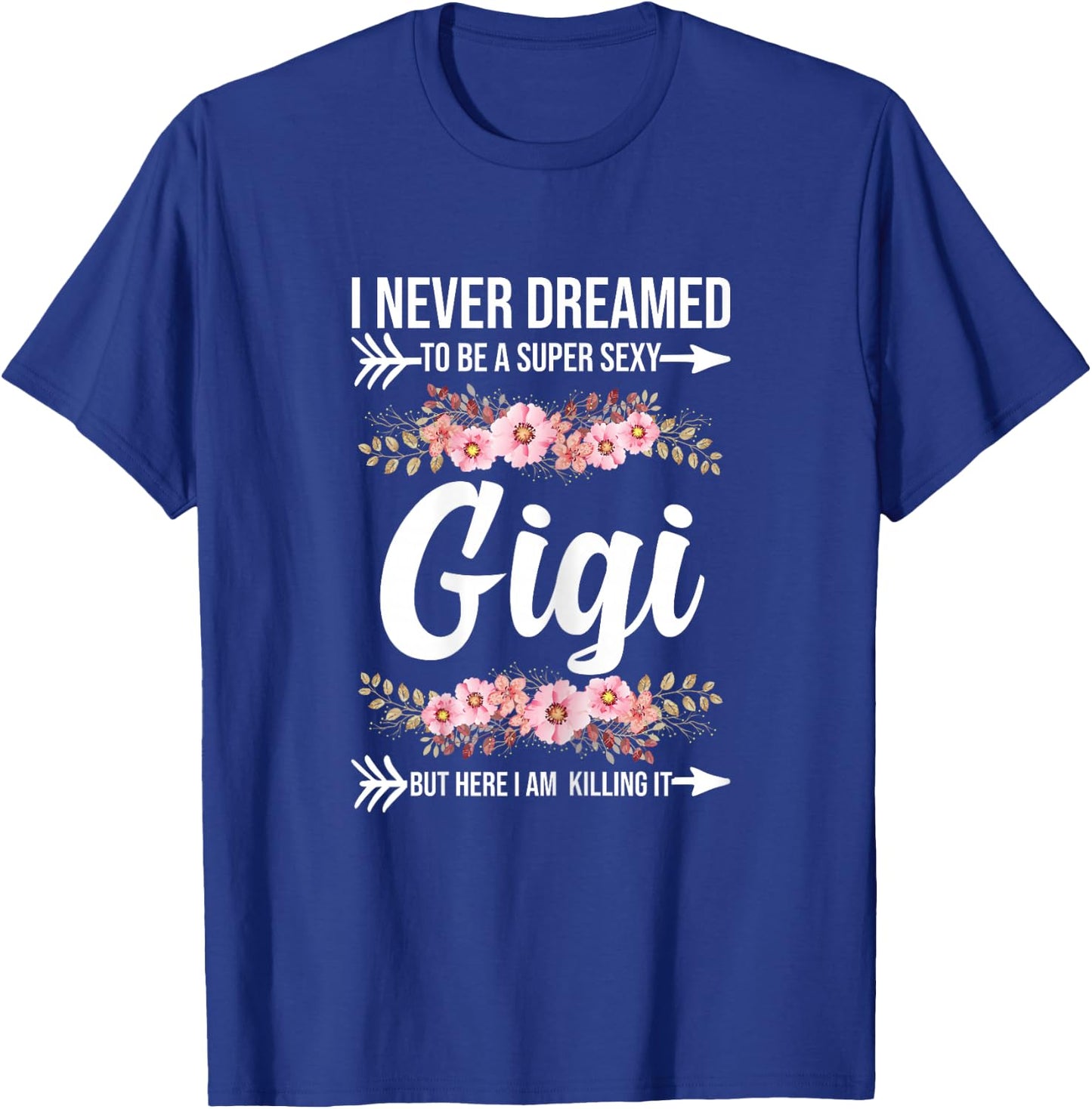 Gigi Gift Women's Sexy Classic Fit Lace - Black, X-Small T-Shirt - T-Shirt | Royal
