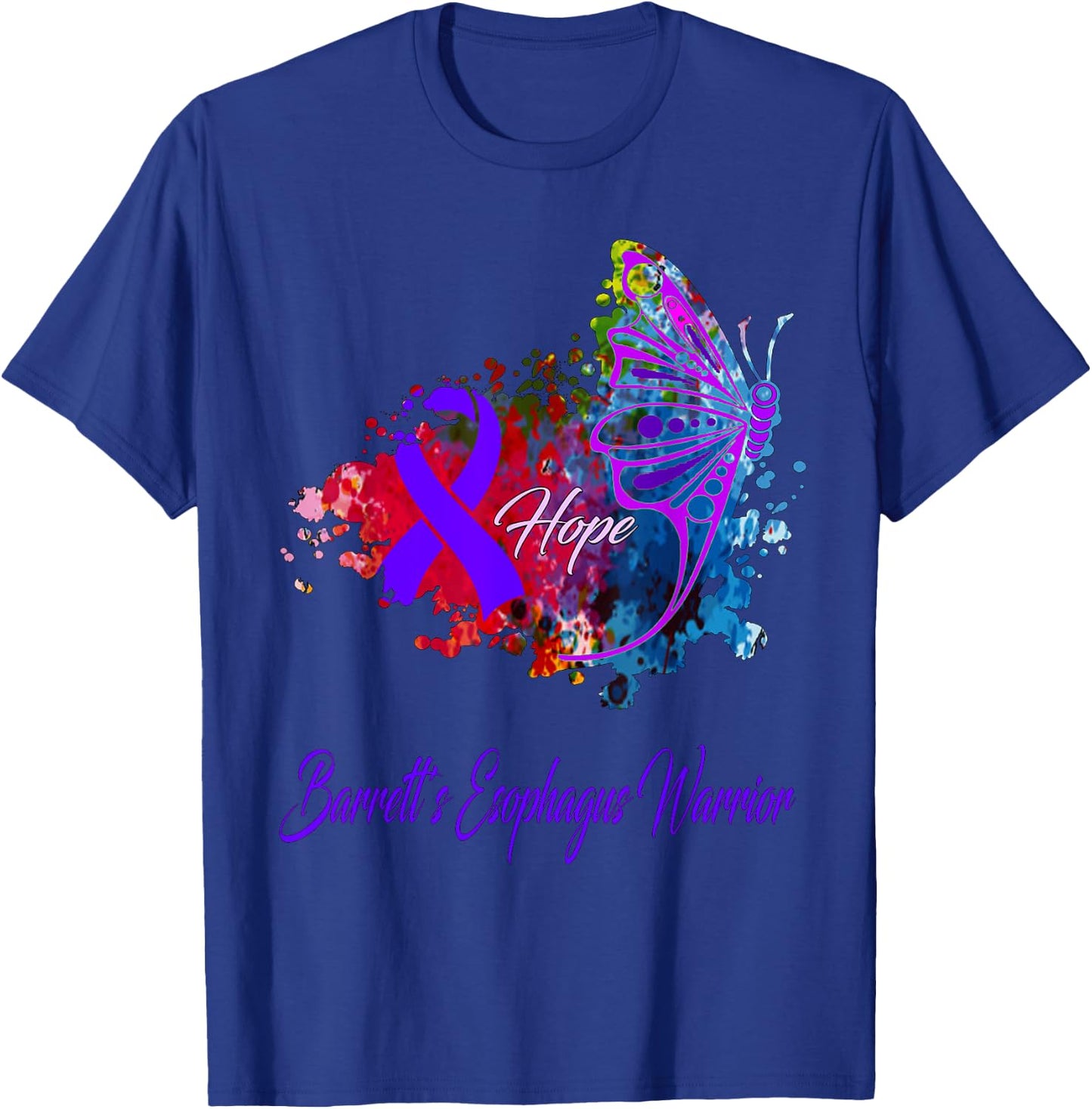 Barrett's Esophagus Awareness T-Shirt - T-Shirt | Royal