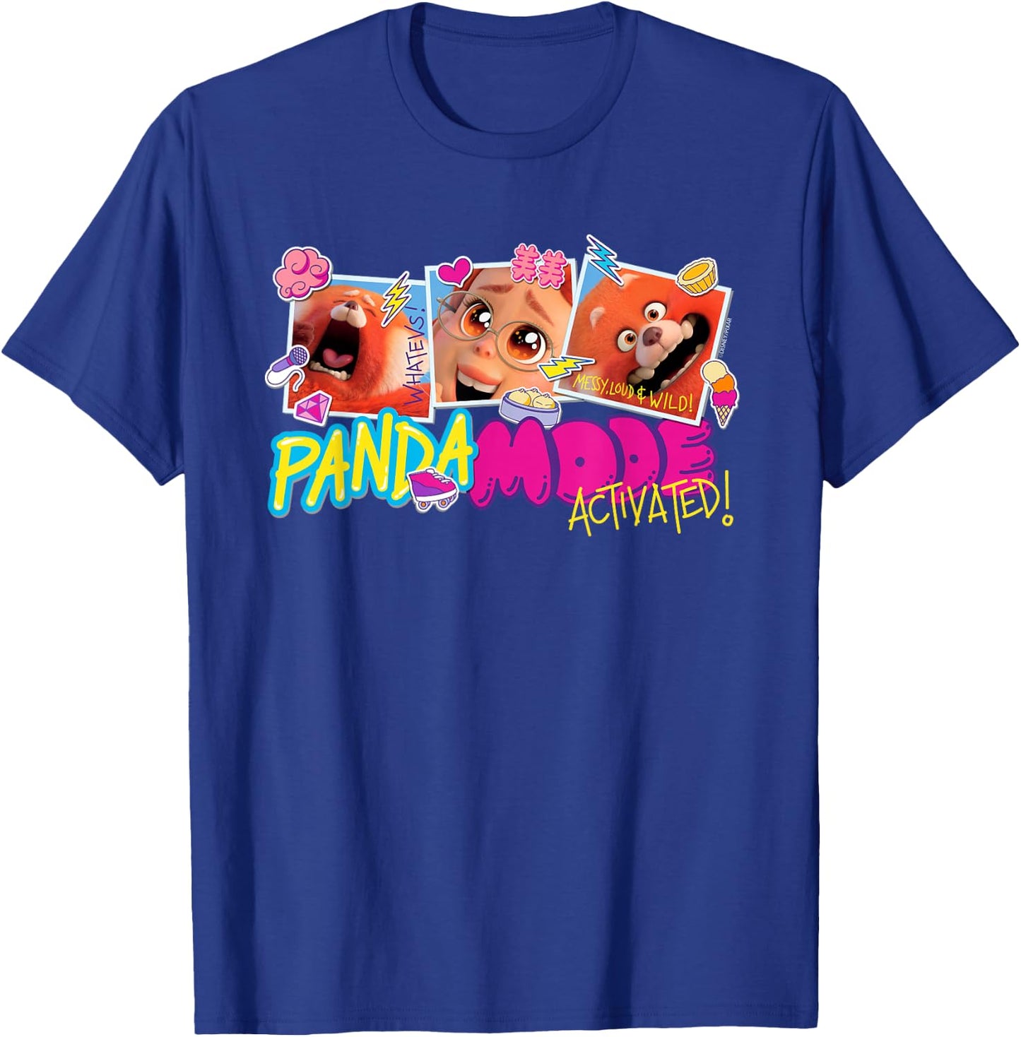 Disney and Pixar’s Turning Red Panda Mode Activated T-Shirt - T-Shirt | Royal