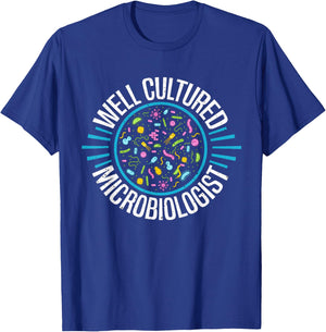 Microbiology Gifts Microbiology Gifts T-Shirt - T-Shirt | Royal